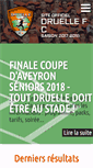 Mobile Screenshot of druellefc.fr