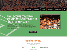 Tablet Screenshot of druellefc.fr